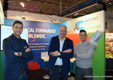 Sten Wever, Victor Wever en Paul Breukel van logistiek expediteur Allport Horti Logistics.